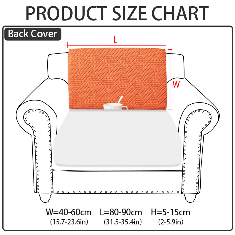 1pc checkered chenille sofa hat suitable for all seasons, simple and modern, sofa cover