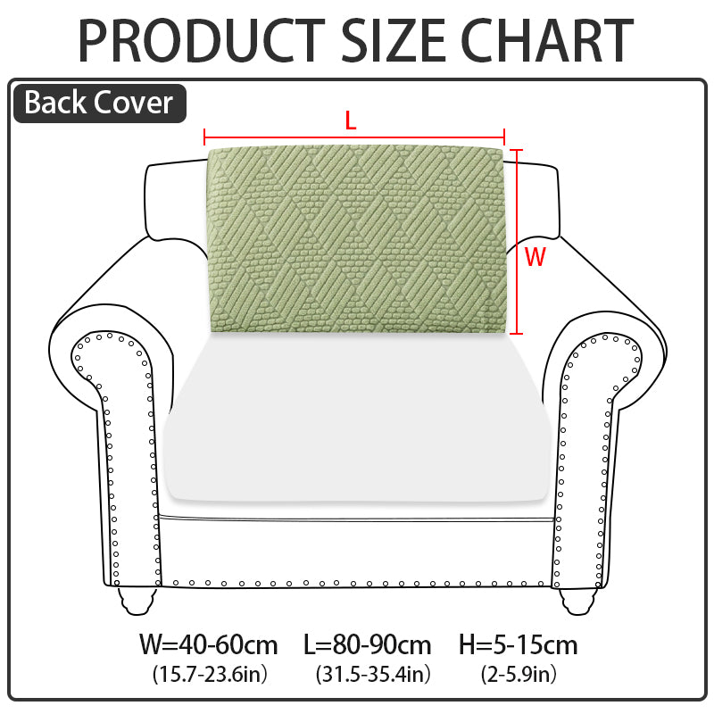 1pc checkered chenille sofa hat suitable for all seasons, simple and modern, sofa cover