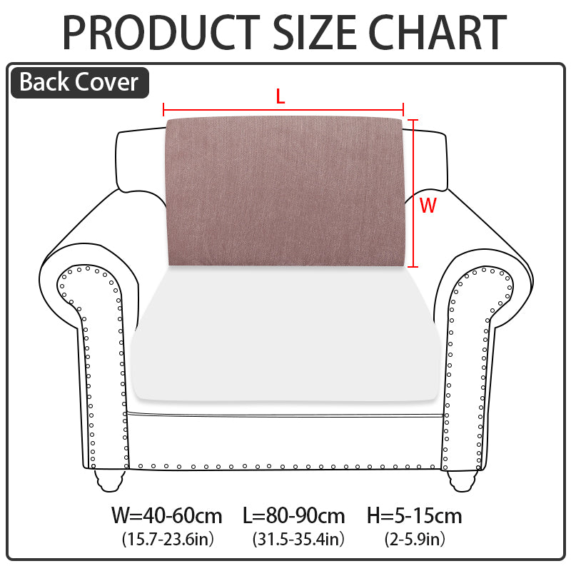 1pc solid color Chenier sofa hat suitable for all seasons, decorative sofa cover for living room and bedroom