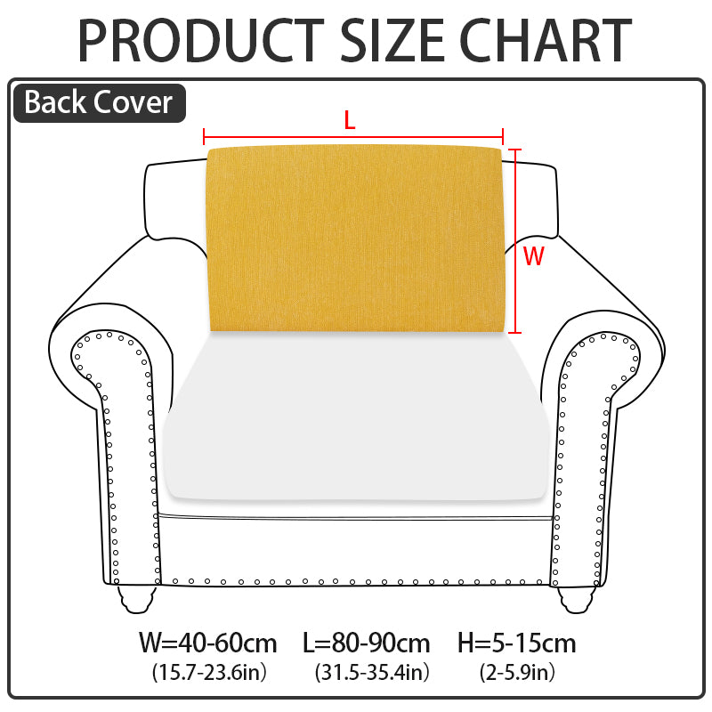 1pc solid color Chenier sofa hat suitable for all seasons, decorative sofa cover for living room and bedroom