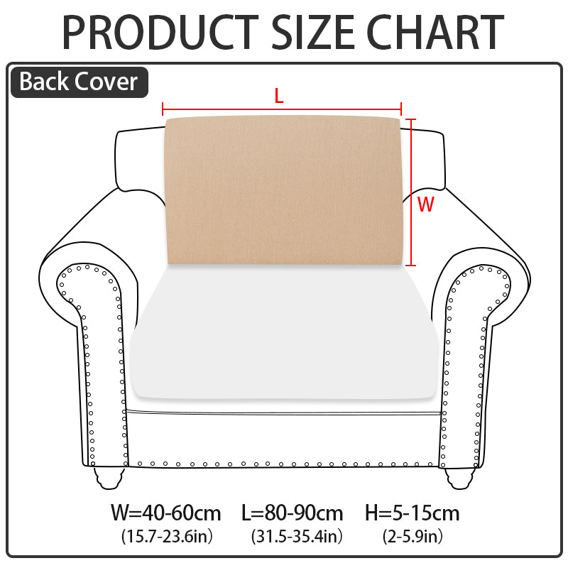 1pc solid color Chenier sofa hat suitable for all seasons, decorative sofa cover for living room and bedroom