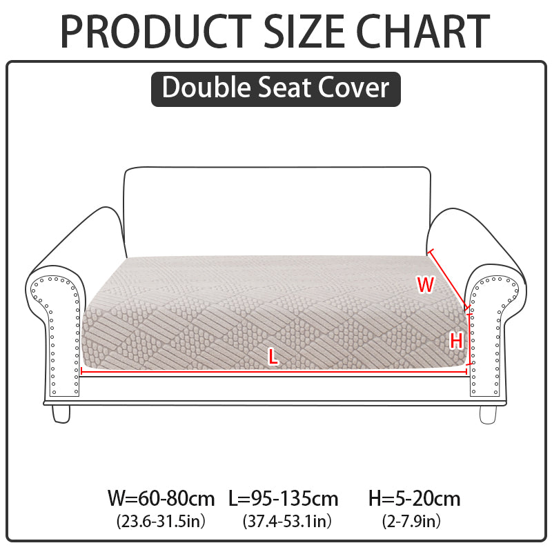 1pc checkered chenille sofa hat suitable for all seasons, simple and modern, sofa cover