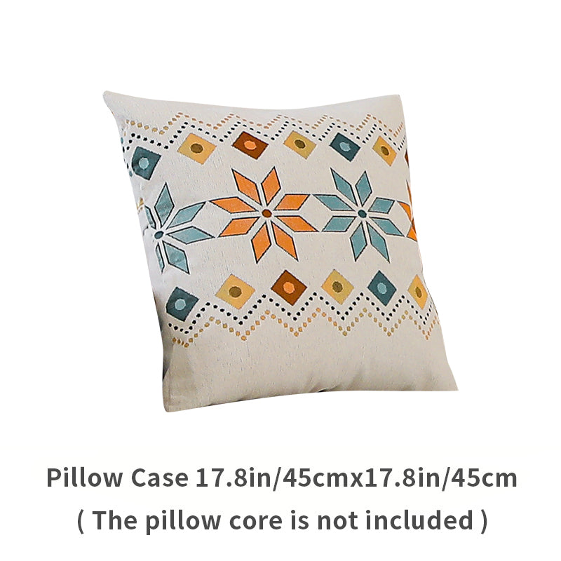 1pc Bohemian style sofa cushion suitable for all seasons, non slip sofa cushion