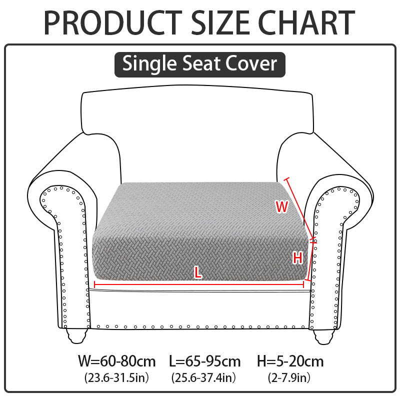 1pc solid color granular sofa hat suitable for all seasons, decorative sofa cover for living room and bedroom