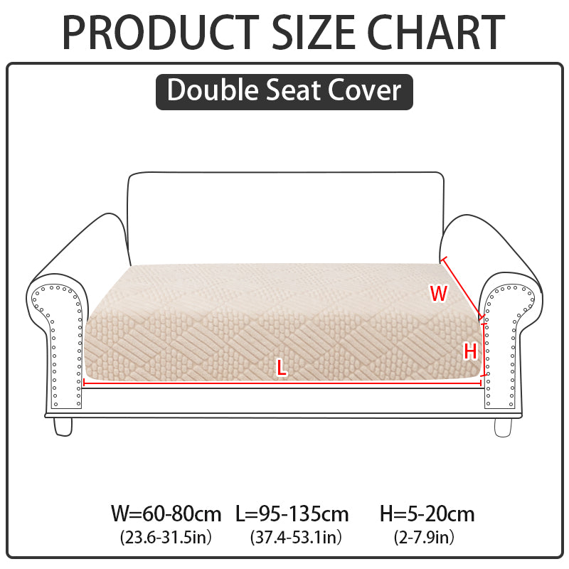 1pc checkered chenille sofa hat suitable for all seasons, simple and modern, sofa cover