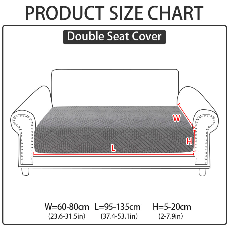 1pc checkered chenille sofa hat suitable for all seasons, simple and modern, sofa cover