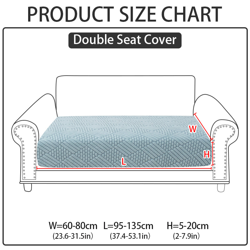 1pc checkered chenille sofa hat suitable for all seasons, simple and modern, sofa cover