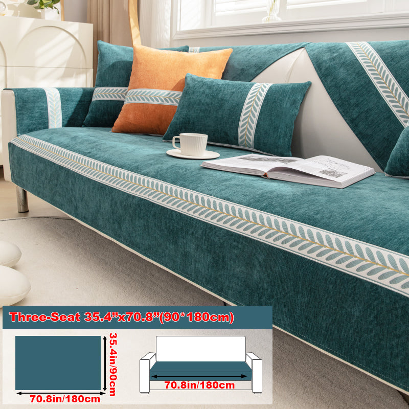 1pc solid color sofa cushion for all seasons, simple and modern, decoration for living room and bedroom, sofa cushion