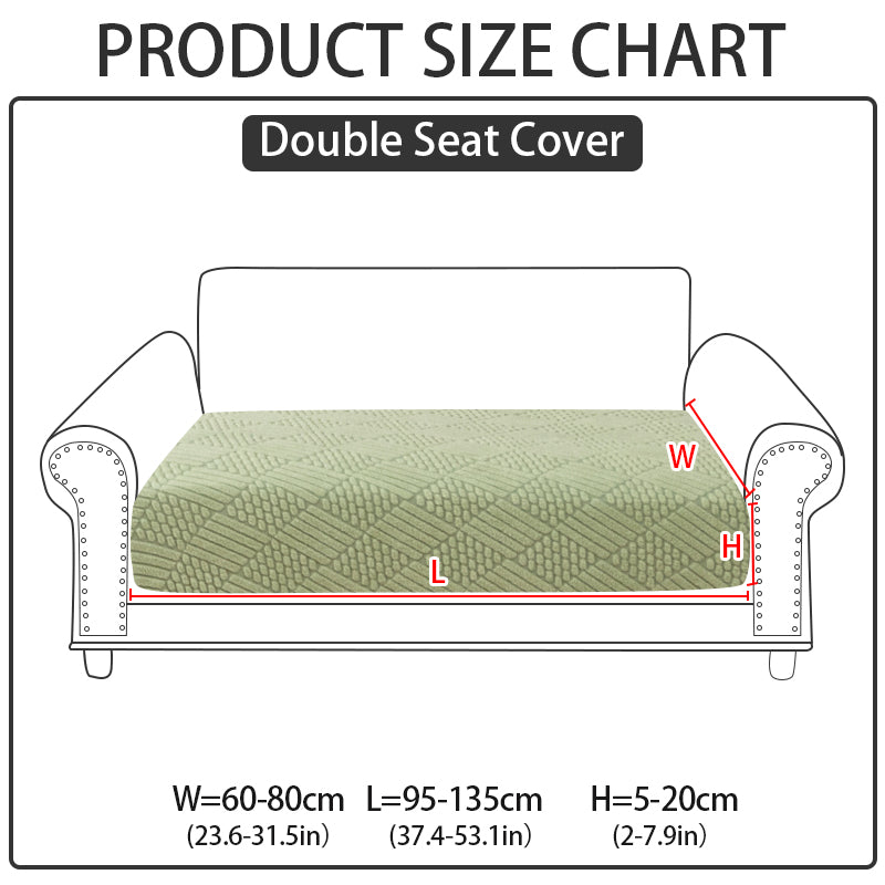 1pc checkered chenille sofa hat suitable for all seasons, simple and modern, sofa cover