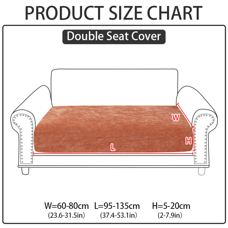 1pc solid color Chenier sofa hat suitable for all seasons, decorative sofa cover for living room and bedroom