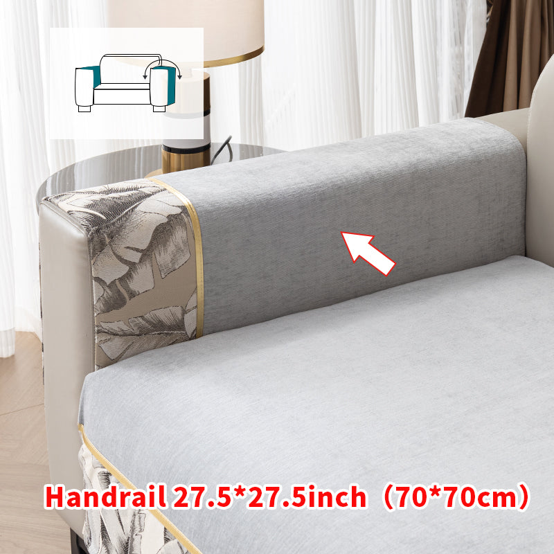 1pc chenille sofa cushion four seasons general simple modern, non-slip sofa cover cushion