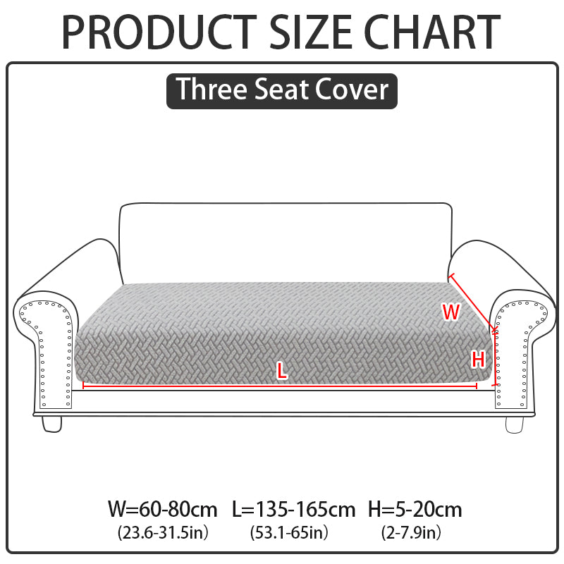 1pc solid color granular sofa hat suitable for all seasons, decorative sofa cover for living room and bedroom