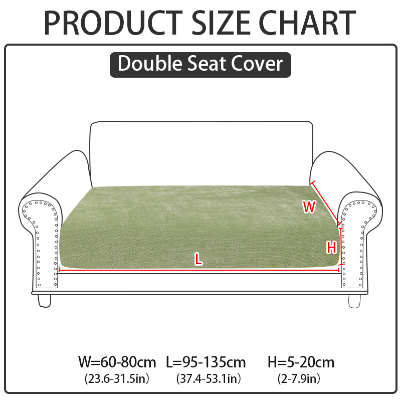 1pc solid color Chenier sofa hat suitable for all seasons, decorative sofa cover for living room and bedroom