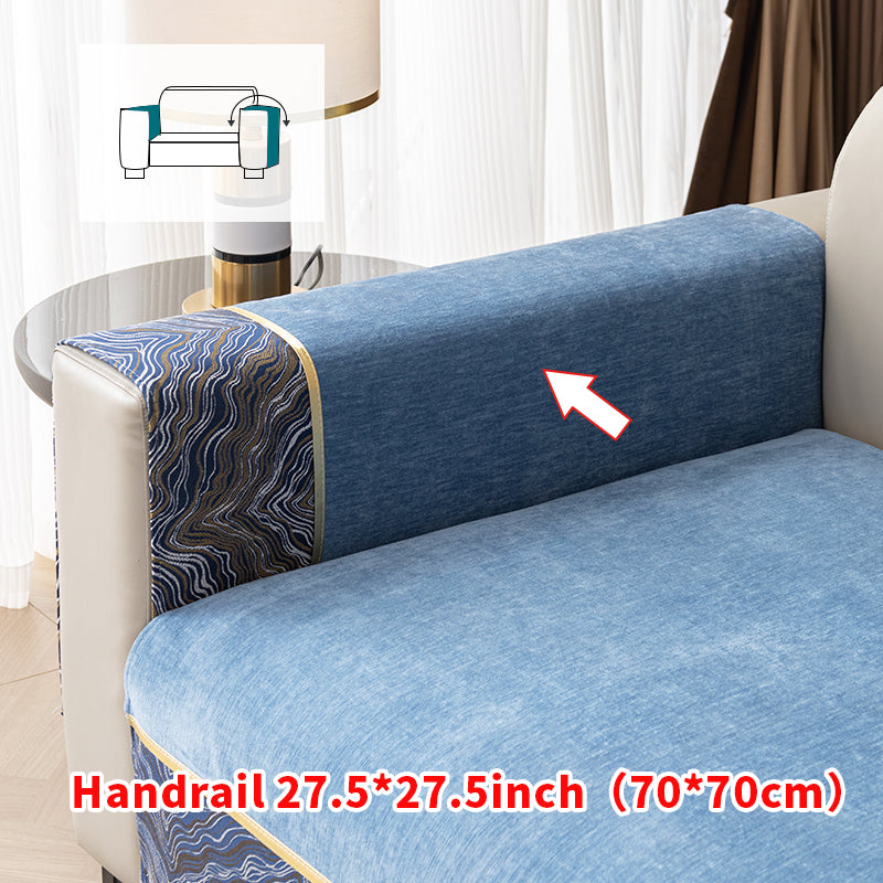 1pc chenille sofa cushion four seasons general simple modern, non-slip sofa cover cushion