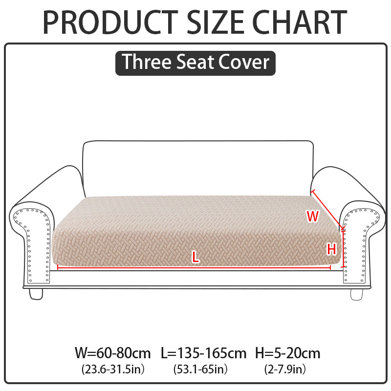 1pc solid color granular sofa hat suitable for all seasons, decorative sofa cover for living room and bedroom