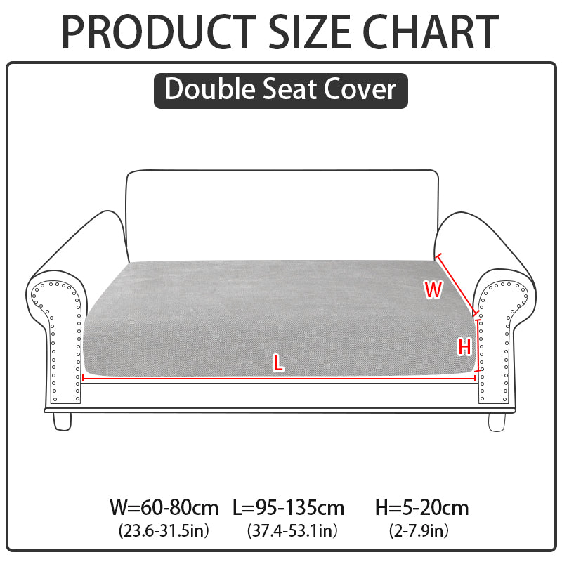 1pc solid color Chenier sofa hat suitable for all seasons, decorative sofa cover for living room and bedroom