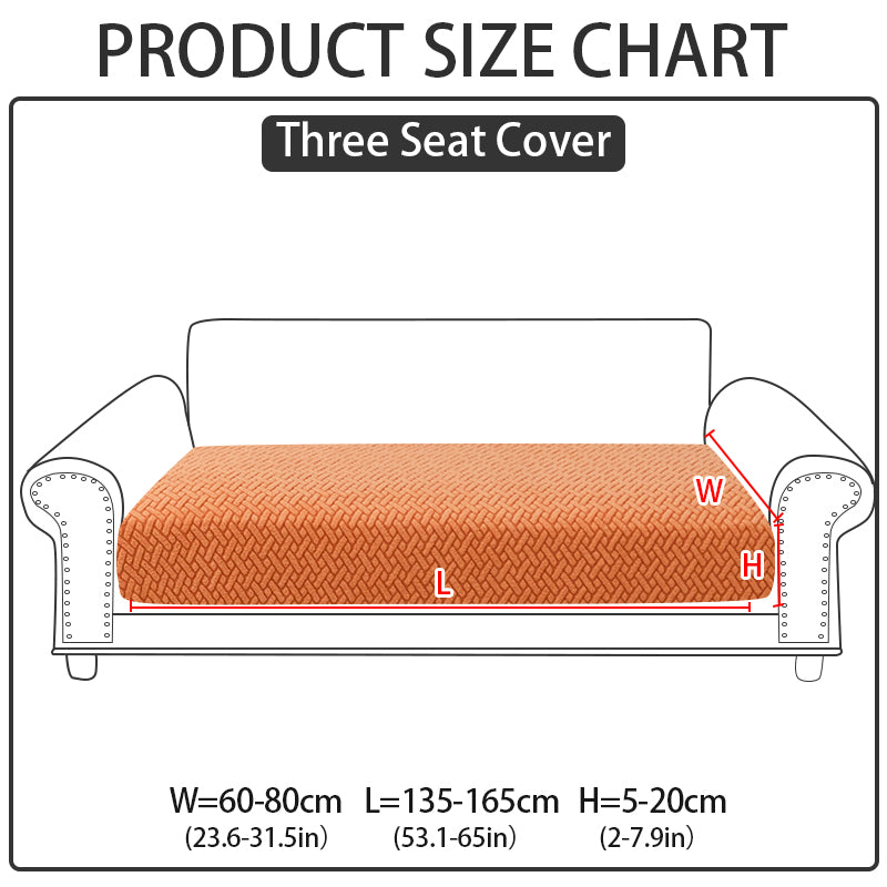 1pc solid color granular sofa hat suitable for all seasons, decorative sofa cover for living room and bedroom