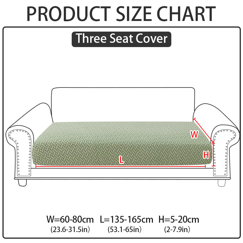 1pc solid color granular sofa hat suitable for all seasons, decorative sofa cover for living room and bedroom