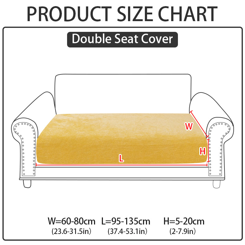 1pc solid color Chenier sofa hat suitable for all seasons, decorative sofa cover for living room and bedroom