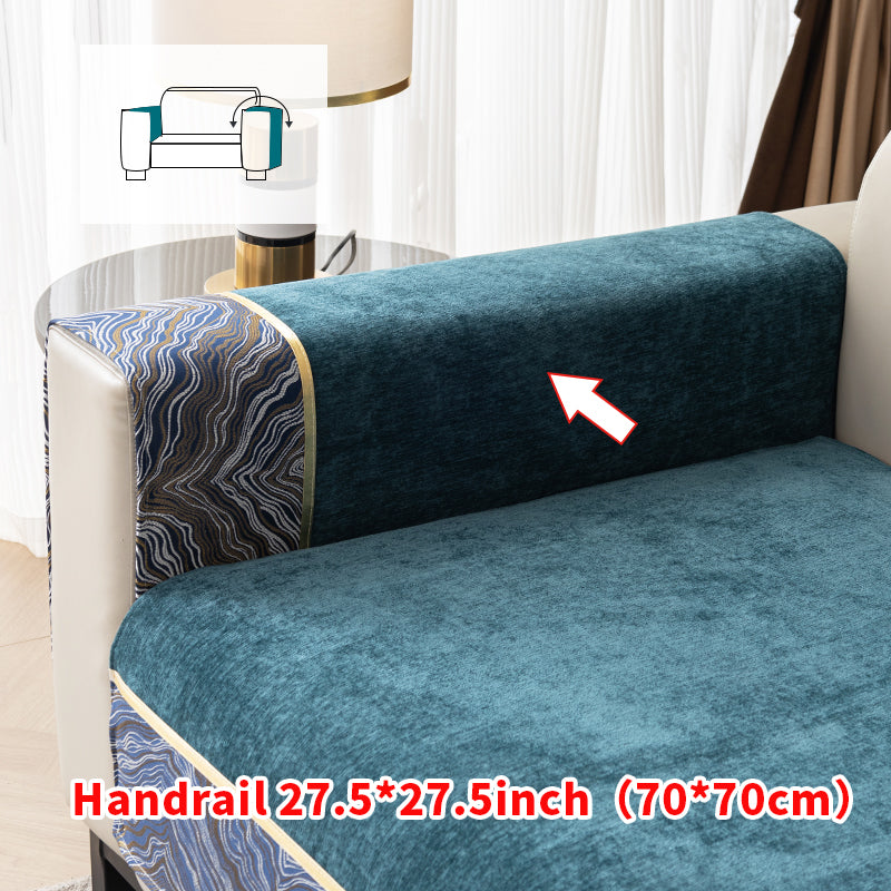 1pc chenille sofa cushion four seasons general simple modern, non-slip sofa cover cushion