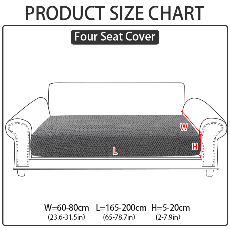 1pc solid color granular sofa hat suitable for all seasons, decorative sofa cover for living room and bedroom