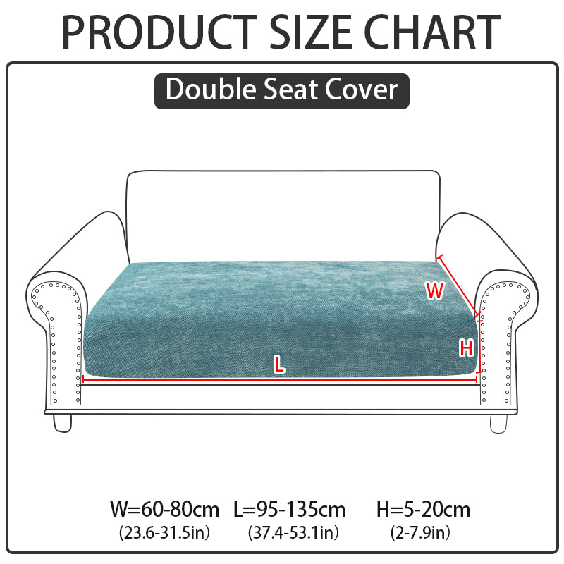 1pc solid color Chenier sofa hat suitable for all seasons, decorative sofa cover for living room and bedroom