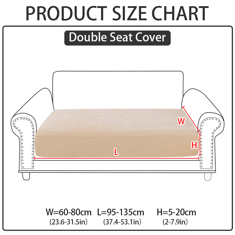 1pc solid color Chenier sofa hat suitable for all seasons, decorative sofa cover for living room and bedroom