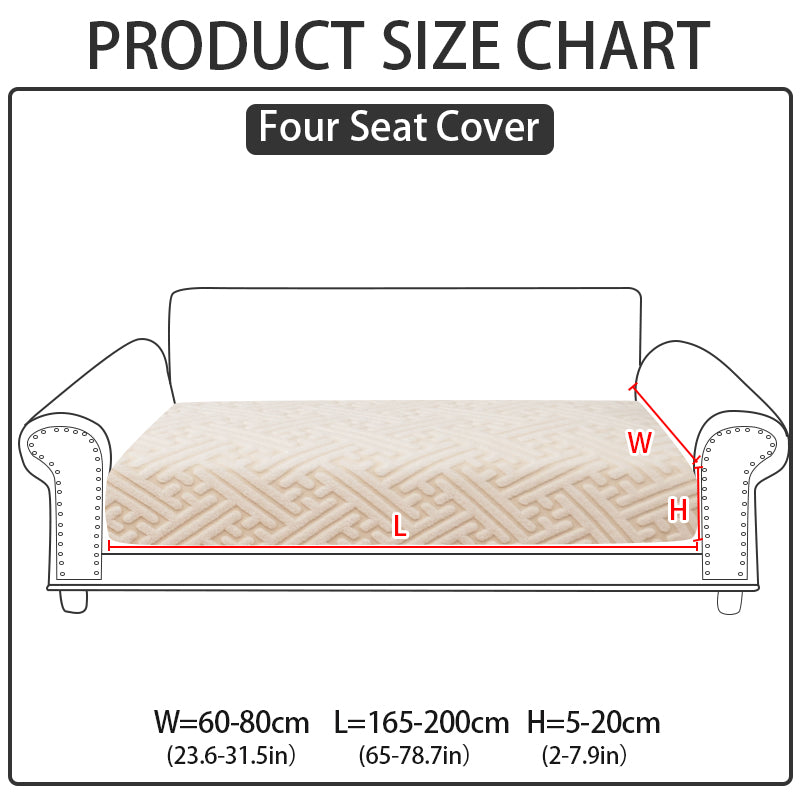 1pc multi-color optional Snow Neale sofa cover, simple and modern, dust-proof sofa cover