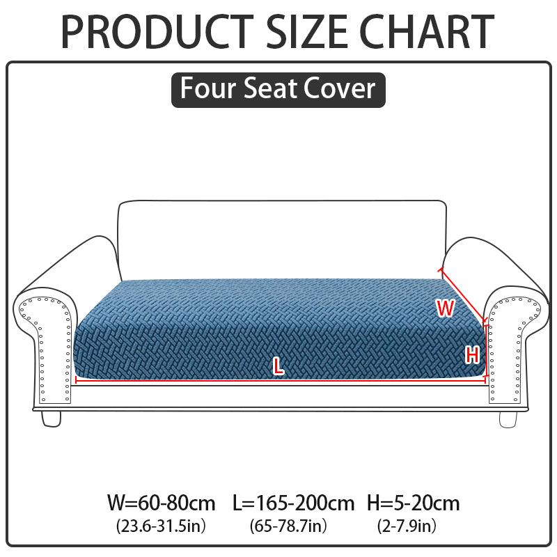 1pc solid color granular sofa hat suitable for all seasons, decorative sofa cover for living room and bedroom