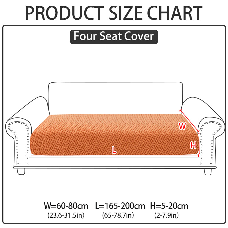 1pc solid color granular sofa hat suitable for all seasons, decorative sofa cover for living room and bedroom