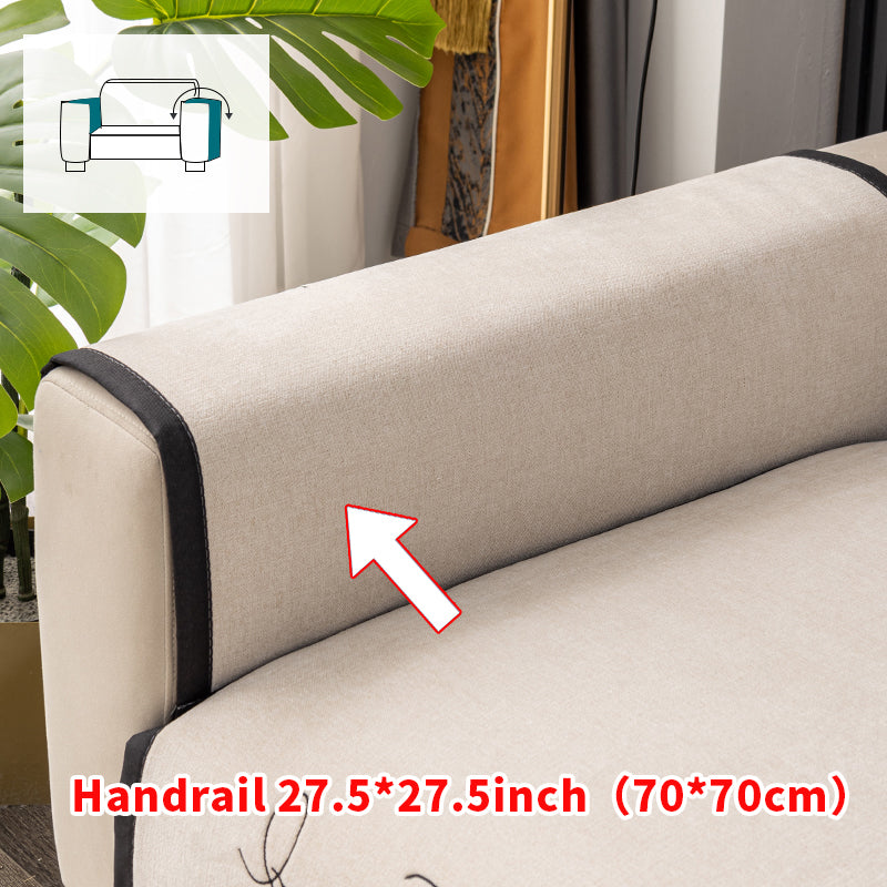 1pc embroidered chenille sofa cushion for all seasons, non slip sofa cushion cover