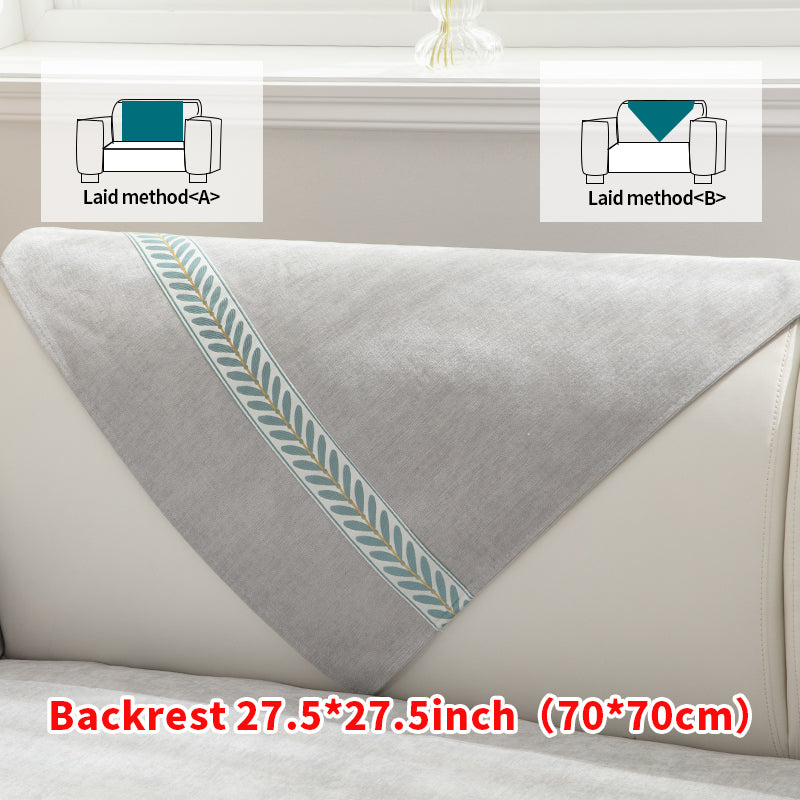 1pc solid color sofa cushion for all seasons, simple and modern, decoration for living room and bedroom, sofa cushion