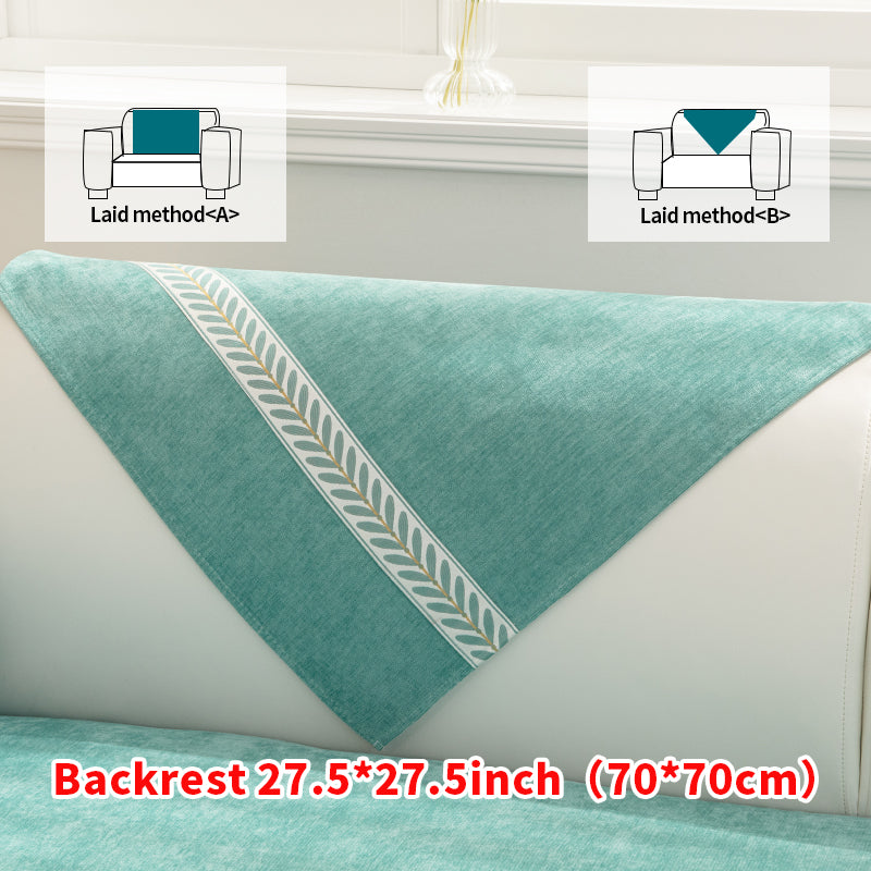 1pc solid color sofa cushion for all seasons, simple and modern, decoration for living room and bedroom, sofa cushion