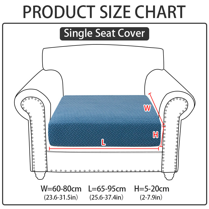 1pc solid color granular sofa hat suitable for all seasons, decorative sofa cover for living room and bedroom