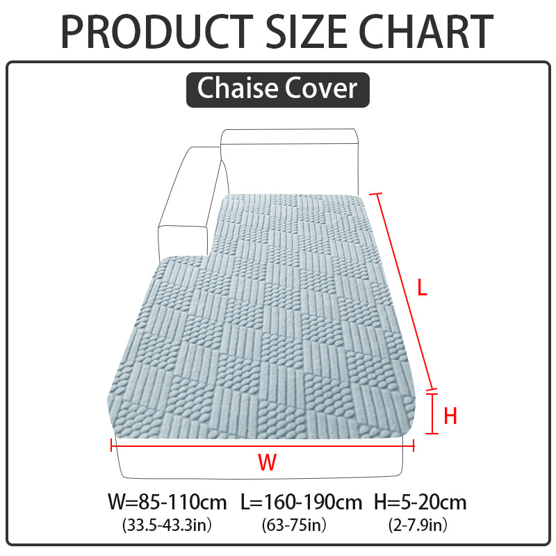 1pc checkered chenille sofa hat suitable for all seasons, simple and modern, sofa cover