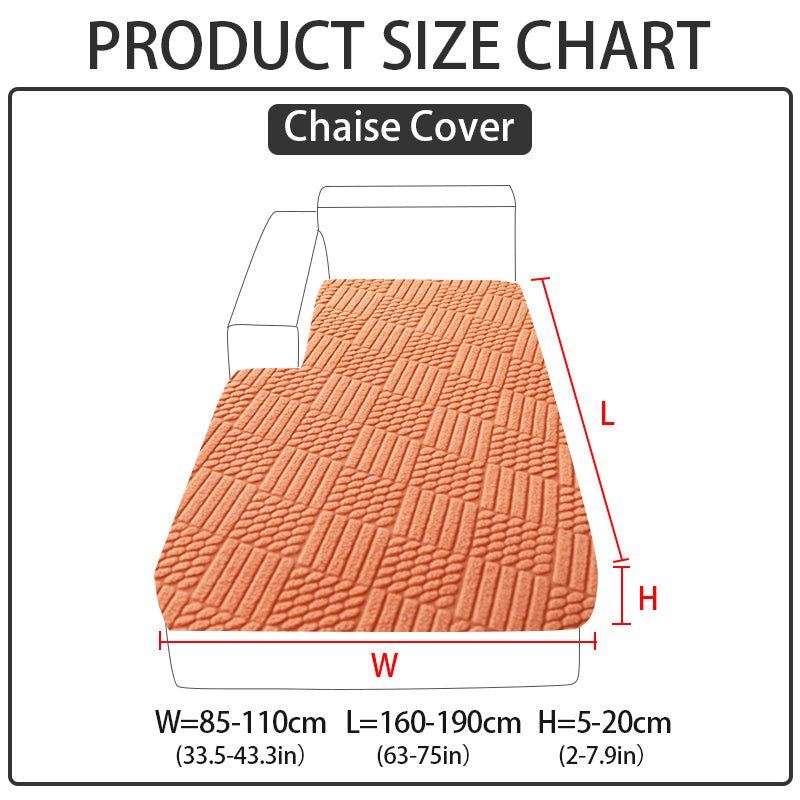 1pc checkered chenille sofa hat suitable for all seasons, simple and modern, sofa cover