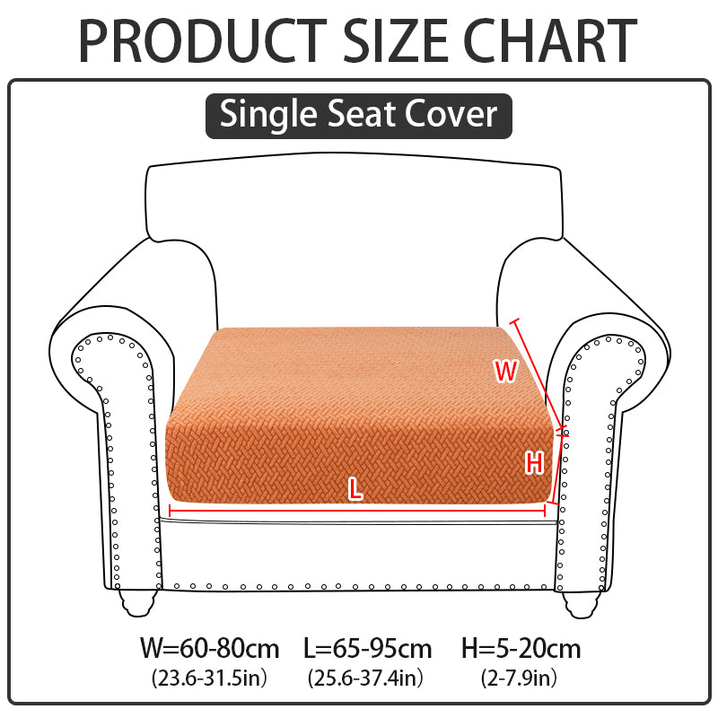 1pc solid color granular sofa hat suitable for all seasons, decorative sofa cover for living room and bedroom