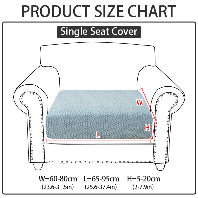 1pc checkered chenille sofa hat suitable for all seasons, simple and modern, sofa cover