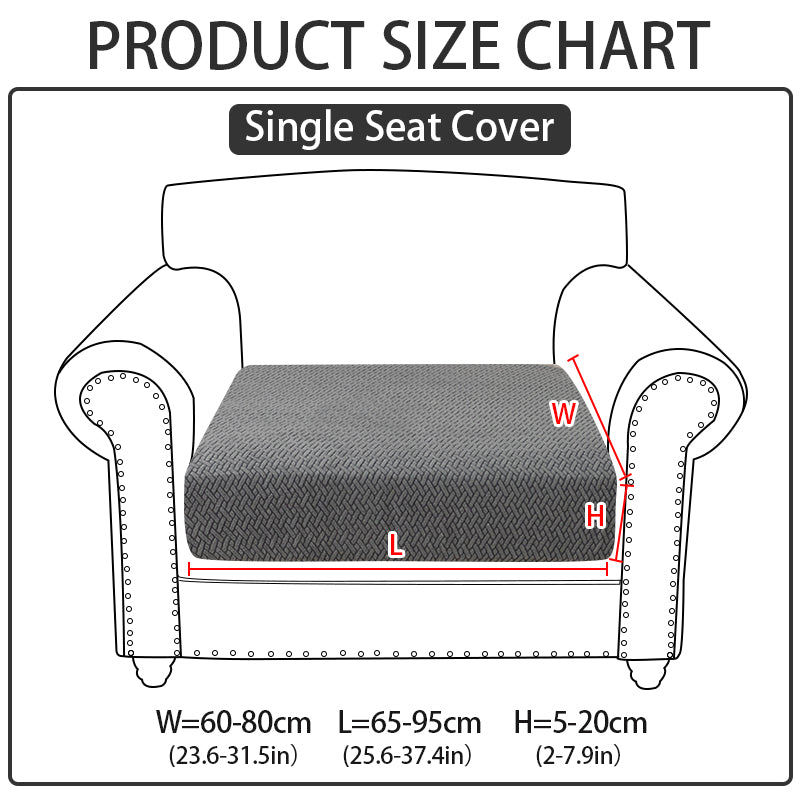 1pc solid color granular sofa hat suitable for all seasons, decorative sofa cover for living room and bedroom