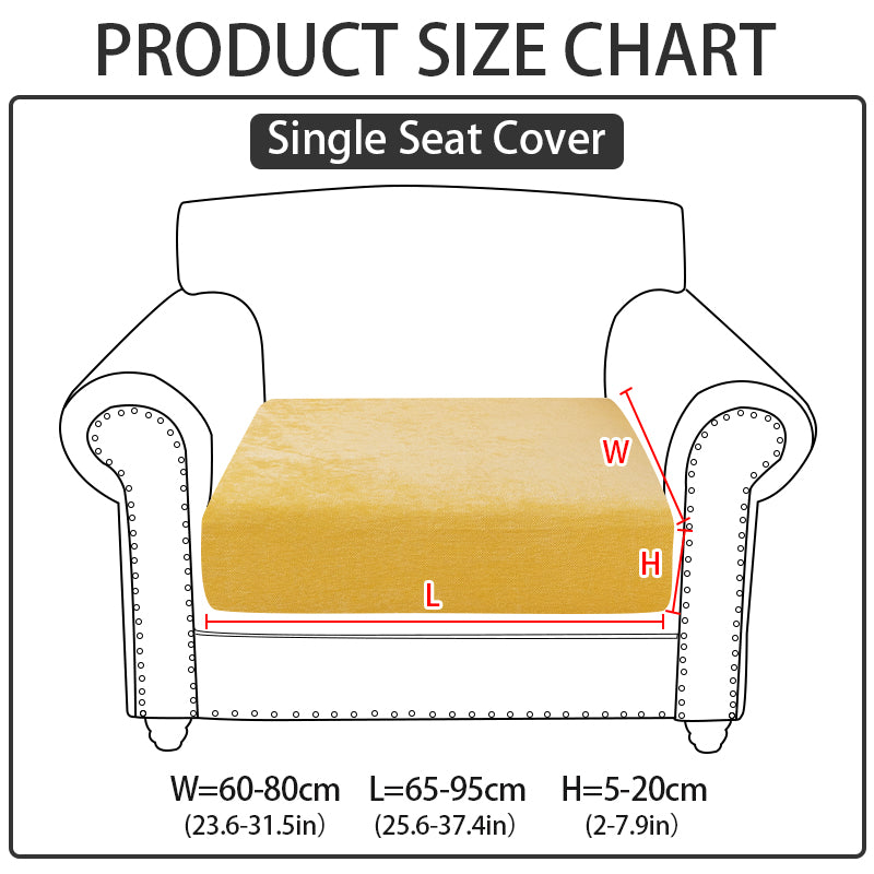 1pc solid color Chenier sofa hat suitable for all seasons, decorative sofa cover for living room and bedroom