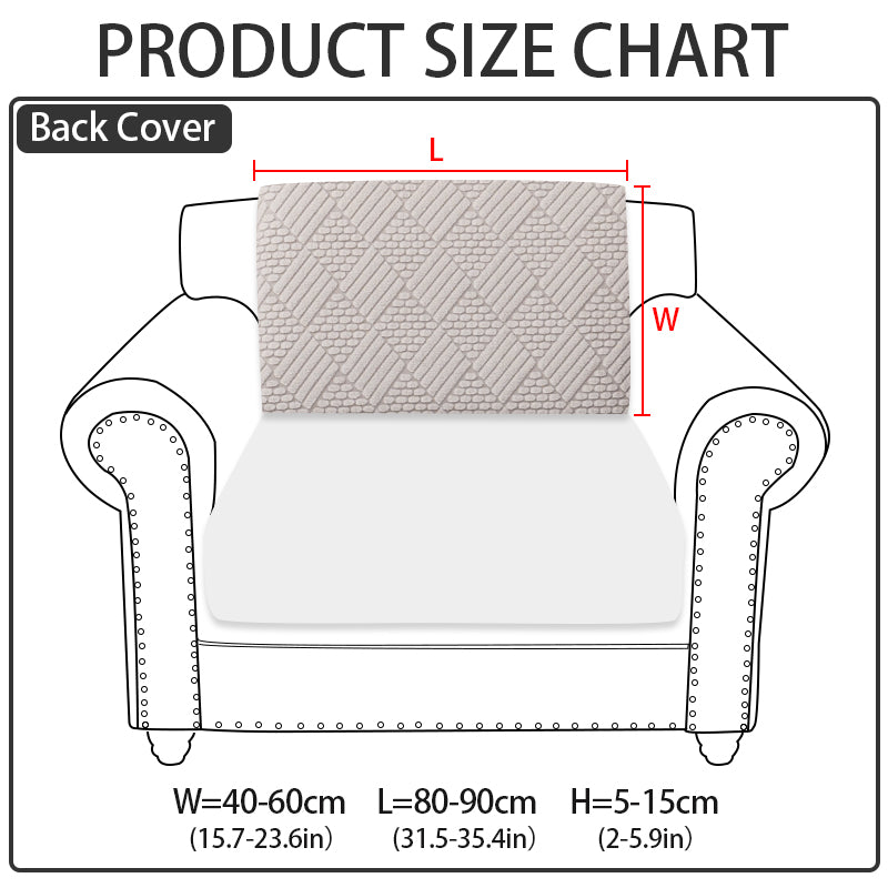 1pc checkered chenille sofa hat suitable for all seasons, simple and modern, sofa cover