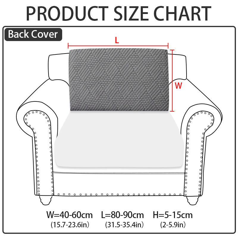 1pc checkered chenille sofa hat suitable for all seasons, simple and modern, sofa cover